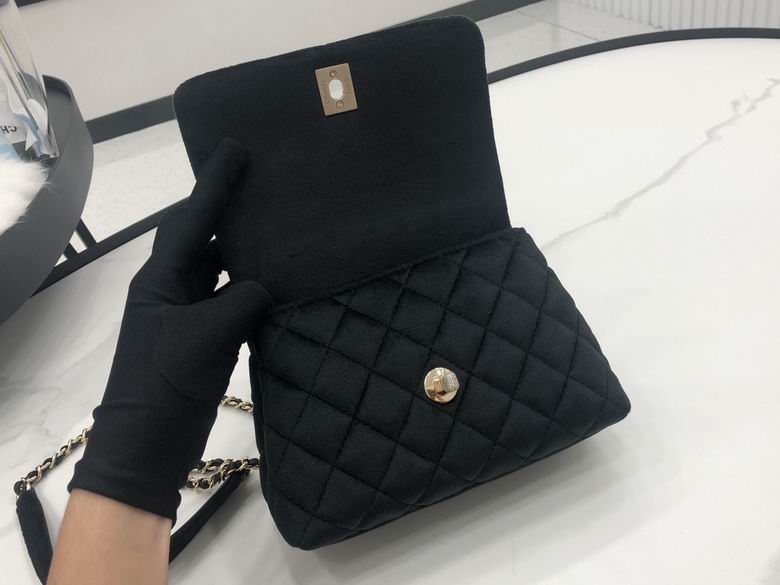 Chanel Bag Coco Handle Original AS2215 13x19x9cm AL