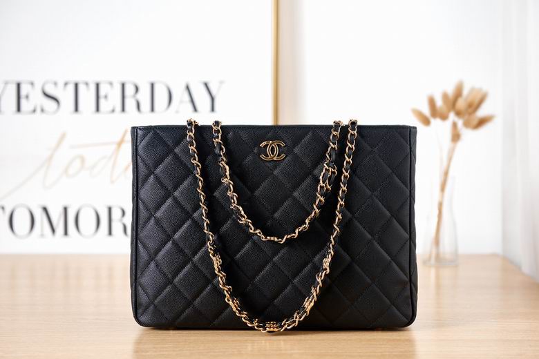 Chanel Bag SHOPPING TOTE AS3583 33X24X15cm BL