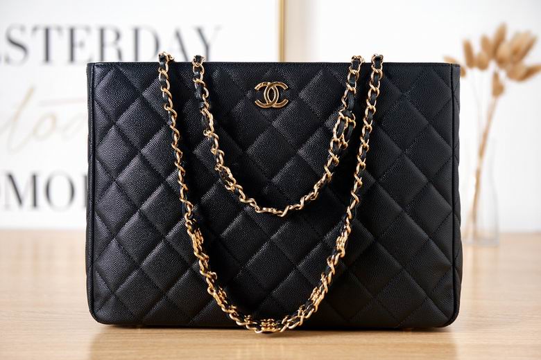 Chanel Bag SHOPPING TOTE AS3583 33X24X15cm BL