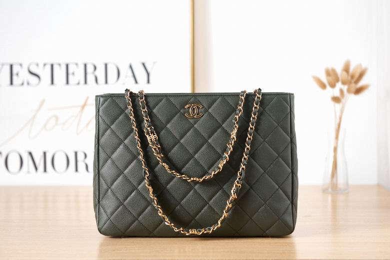 Chanel Bag SHOPPING TOTE AS3583 33X24X15cm BL