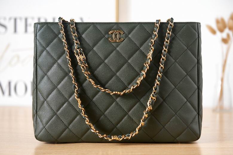 Chanel Bag SHOPPING TOTE AS3583 33X24X15cm BL