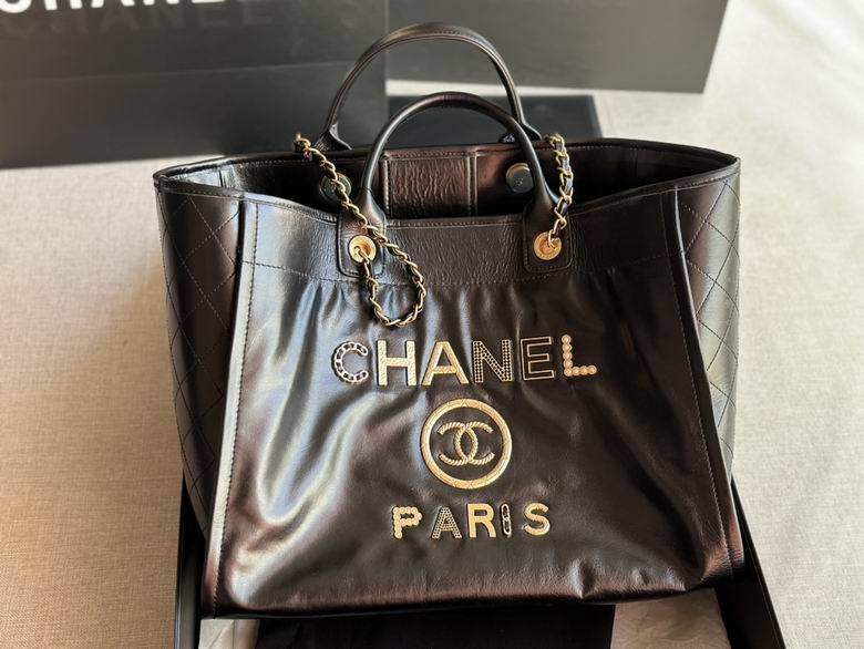 Chanel Bag SHOPPING TOTE big 66941 15.5X25.5X6.5cm BL