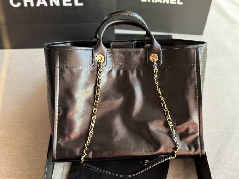 Chanel Bag SHOPPING TOTE big 66941 15.5X25.5X6.5cm BL