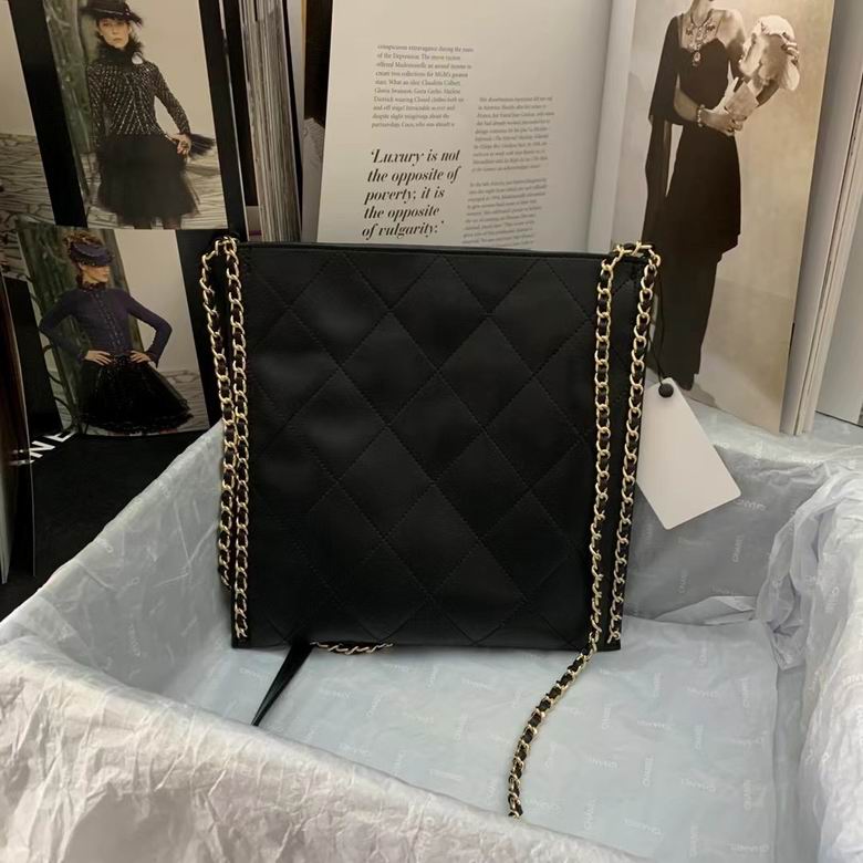 Chanel Bag SHOPPING TOTE AS8015 25X26cm BL