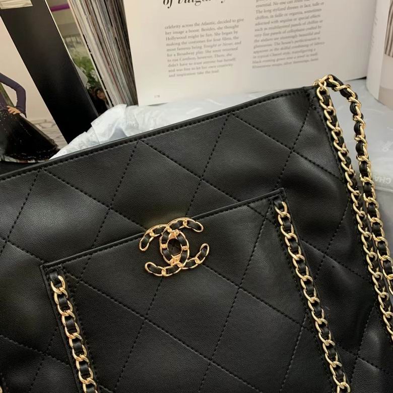 Chanel Bag SHOPPING TOTE AS8015 25X26cm BL