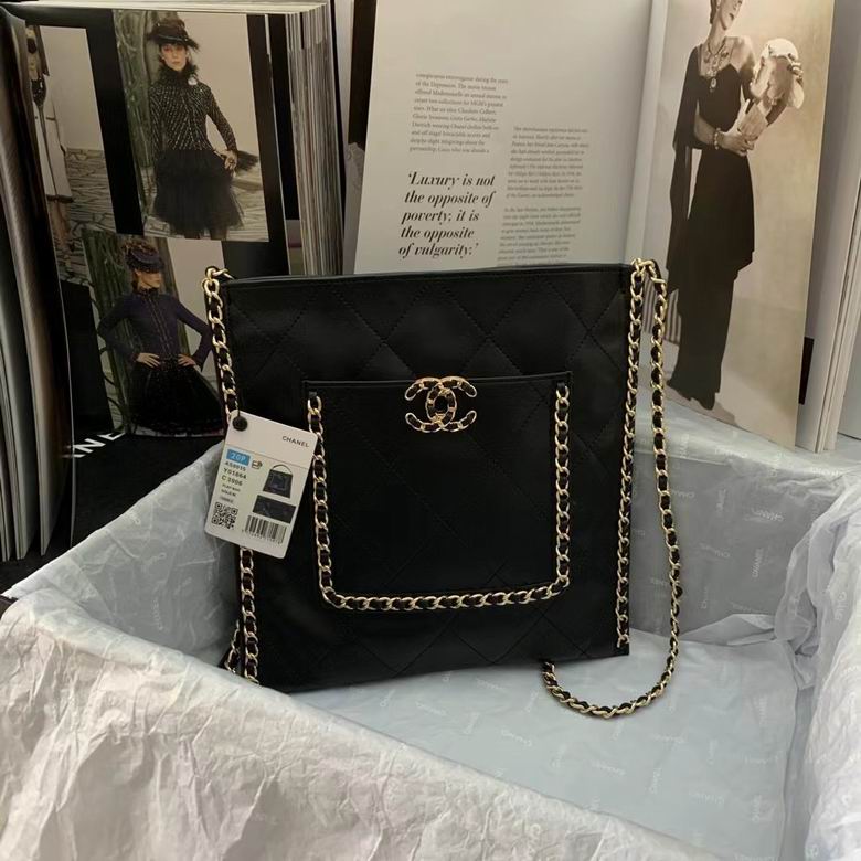 Chanel Bag SHOPPING TOTE AS8015 25X26cm BL