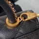 Chanel Bag Coco Handle Original AS2215 19cm BL