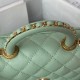 Chanel Bag Coco Handle Original AS2215 19cm BL