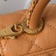 Chanel Bag Coco Handle Original AS2215 19cm BL