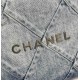 Chanel Bag SHOPPING TOTE 34X29X8cm 041607 BL