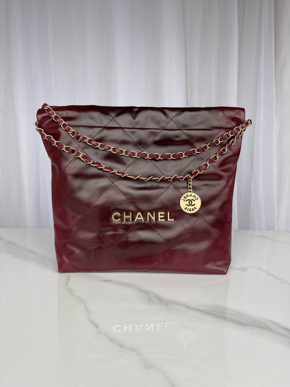 Chanel Bag SHOPPING TOTE AS3260 35X37X7cm BL