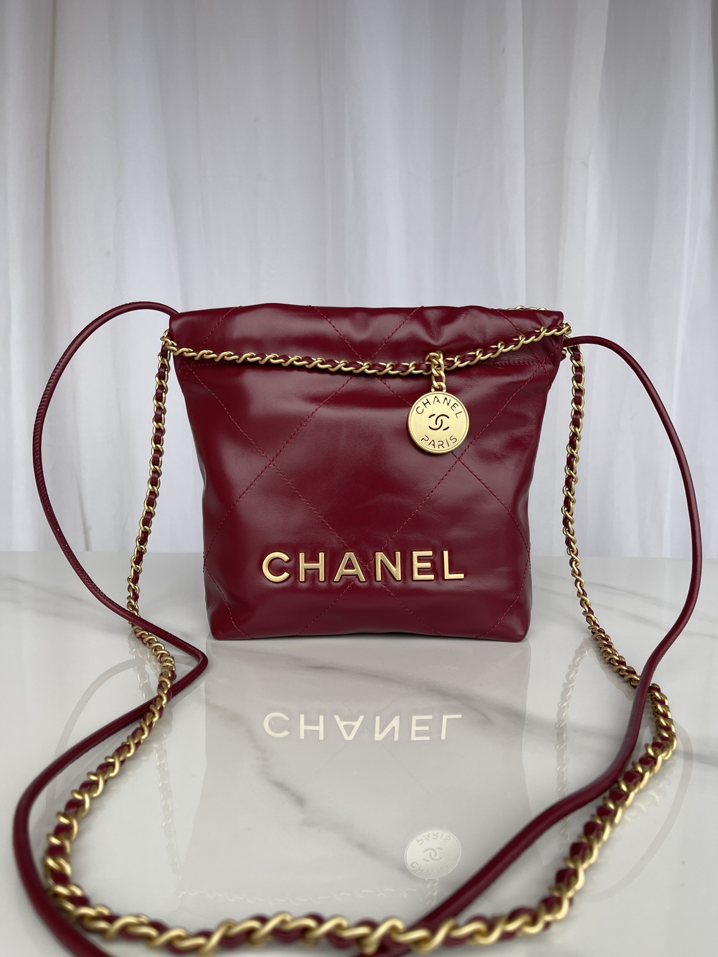 Chanel Bag SHOPPING TOTE AS3980 19X20X6cm BL