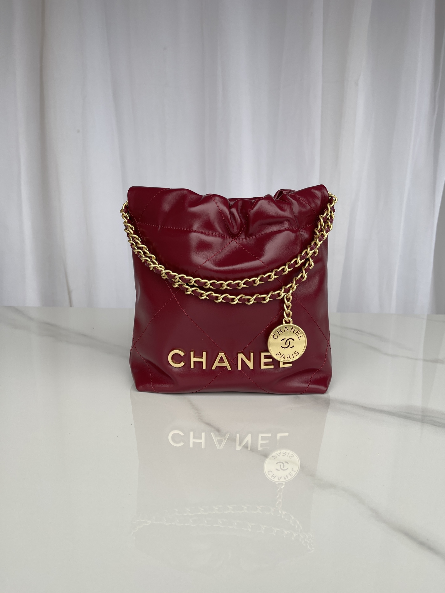 Chanel Bag SHOPPING TOTE AS3980 19X20X6cm BL