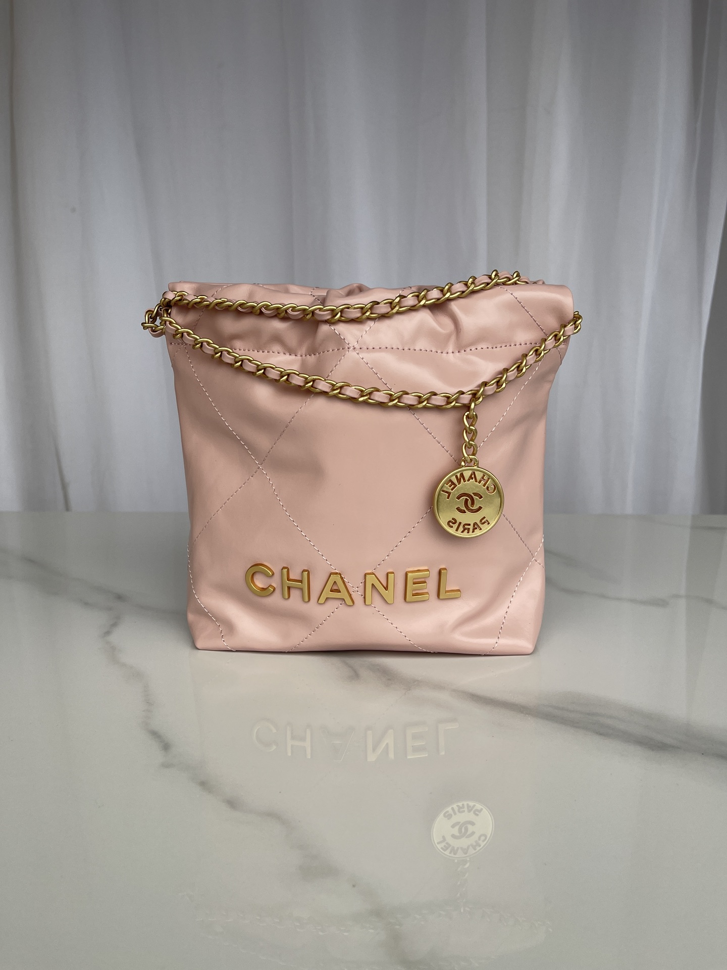 Chanel Bag SHOPPING TOTE AS3980 19X20X6cm BL