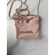 Chanel Bag SHOPPING TOTE AS3980 19X20X6cm BL