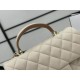 Chanel Bag Coco Handle Original AS2431 20X12X6cm BL