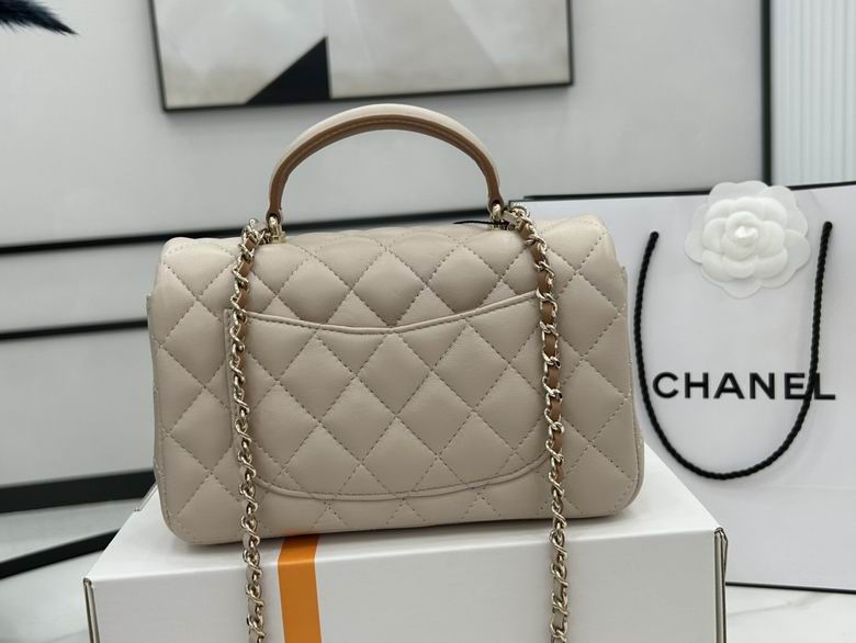 Chanel Bag Coco Handle Original AS2431 20X12X6cm BL