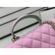 Chanel Bag Coco Handle Original AS2431 20X12X6cm BL