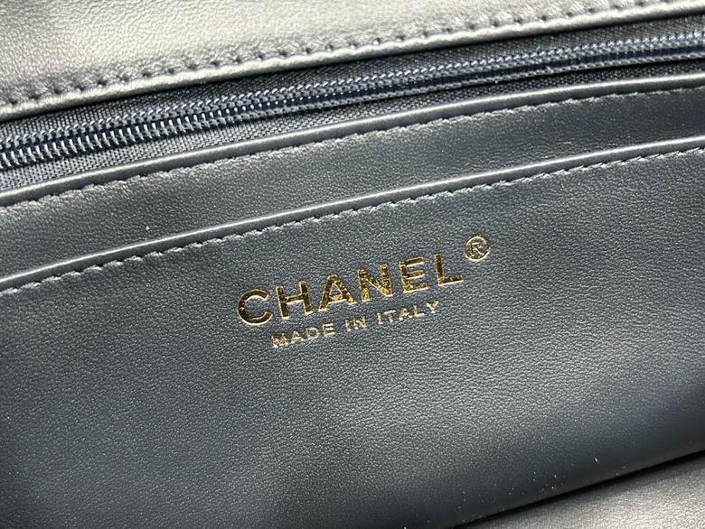 Chanel Bag Coco Handle Original AS2431 20X12X6cm BL