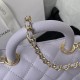 Chanel Bag Coco Handle Original AS2215 13X19X9cm BL