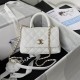 Chanel Bag Coco Handle Original AS2215 13X19X9cm BL