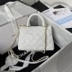 Chanel Bag Coco Handle Original AS2215 13X19X9cm BL