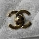 Chanel Bag Coco Handle Original AS2215 13X19X9cm BL