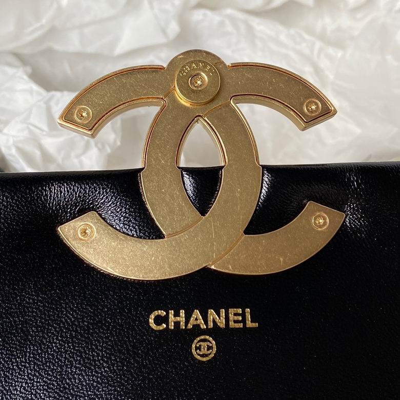 Chanel Bag Wallets on Chain AS3854 11X14.5X3.3cm BL