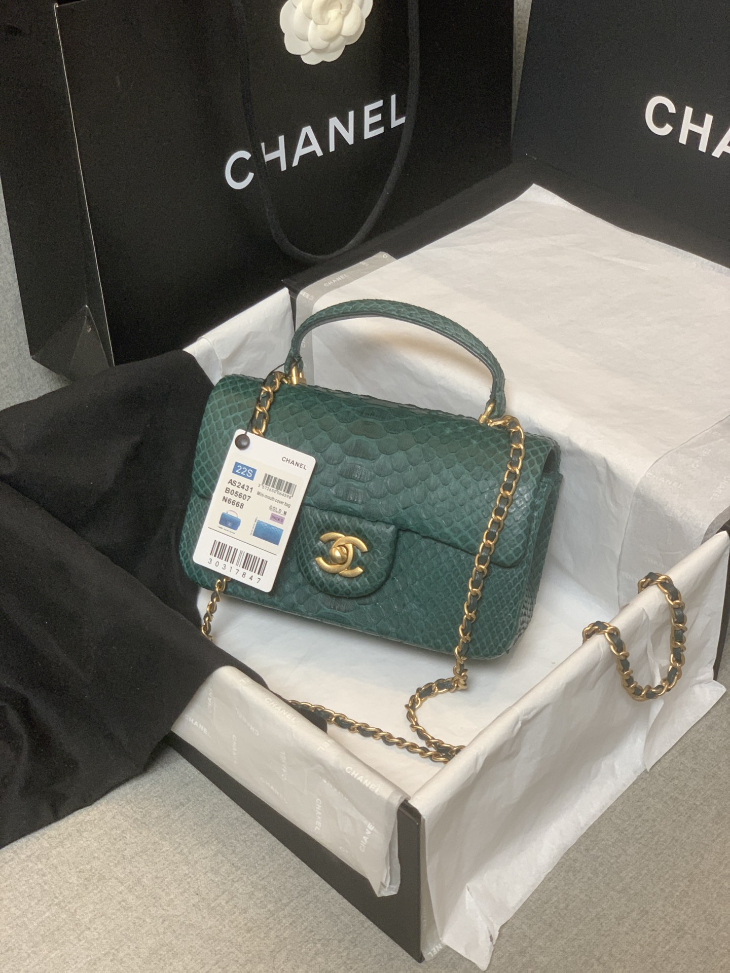 Chanel Bag AS2431 20X14X7CM al