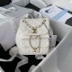 Chanel Bag backpackAS290805 18×18×12cm