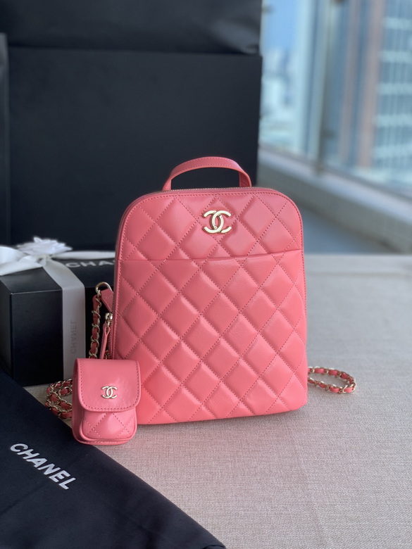 Chanel Bag backpack8879201 21x10x20.5cm