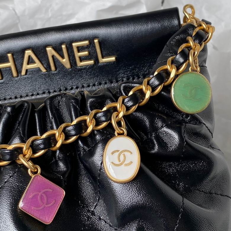 Chanel Bag AS3793 17X16X7cm BL