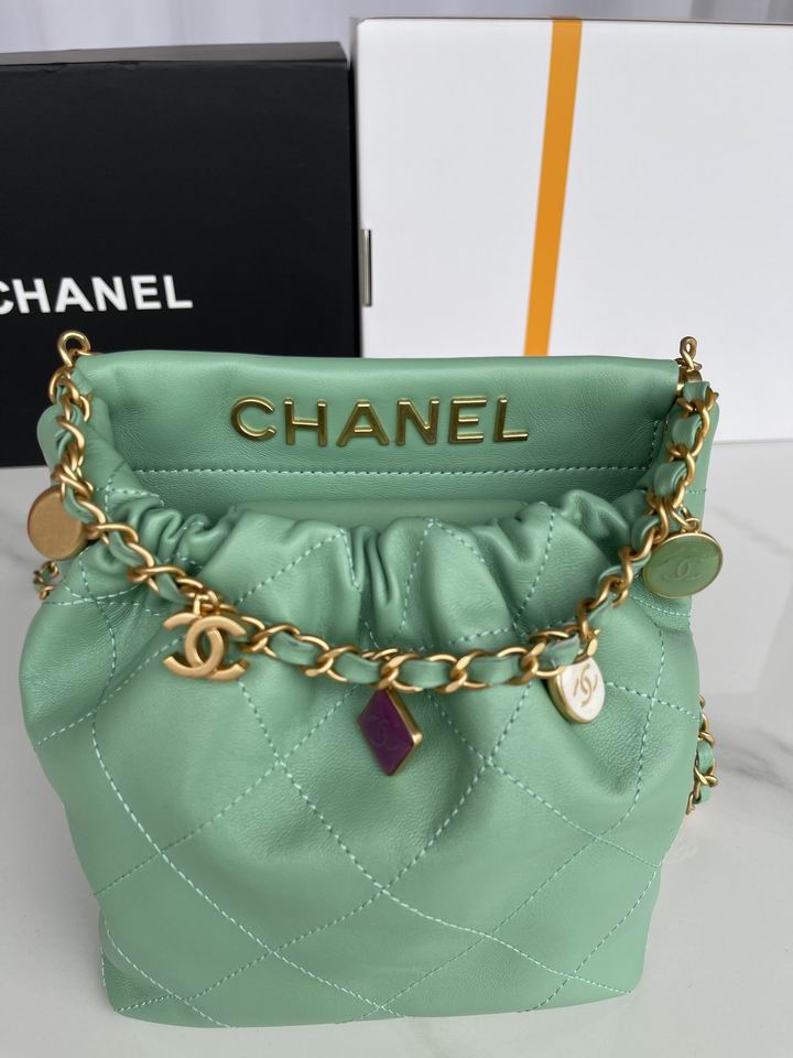 Chanel Bag AS3793 17X16X7cm BL