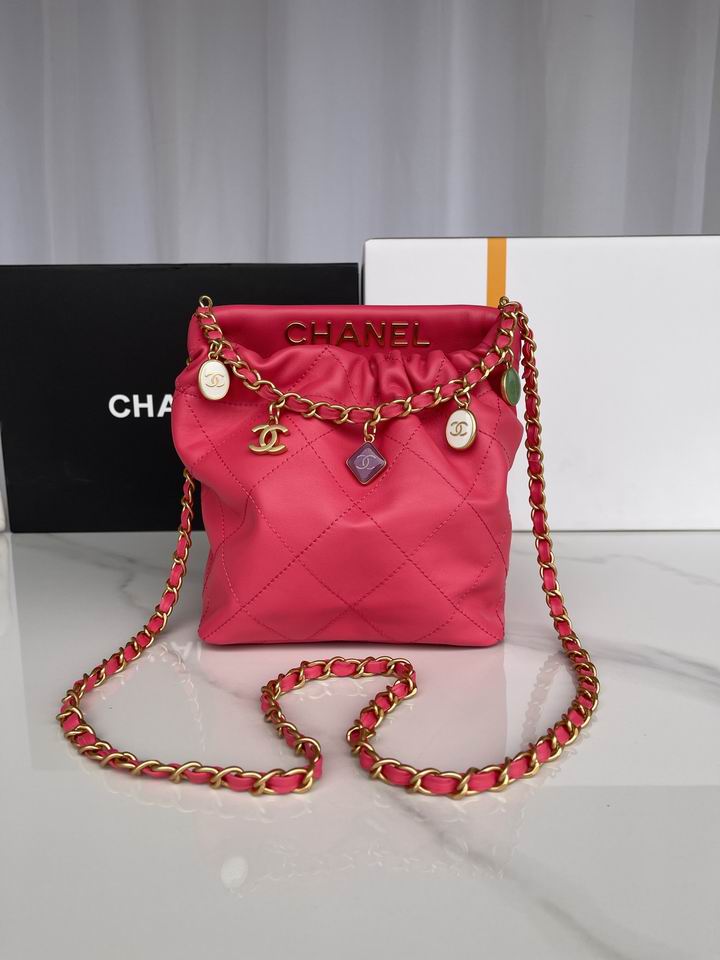 Chanel Bag AS3793 17X16X7cm BL