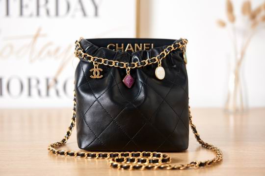 Chanel Bag AS3793 17X16X7cm BL