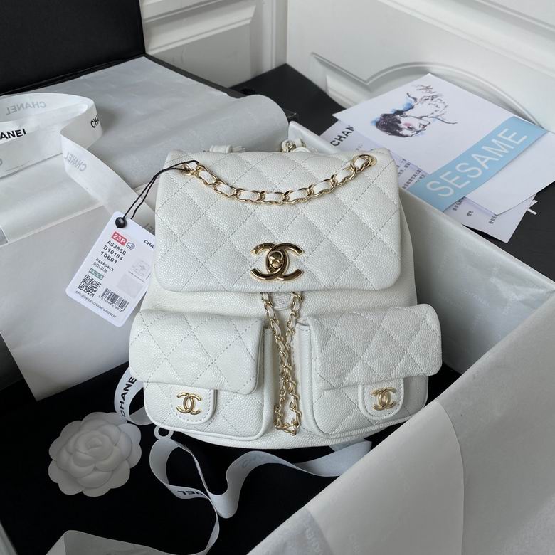 Chanel Bag backpackAS386001 21X20X12cm