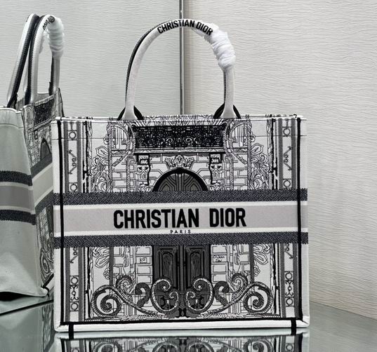 Dior Book Tote 1296 41.5x34.5x16cm wo