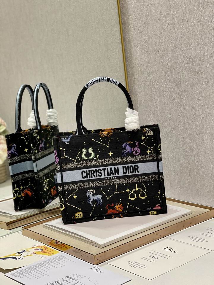 Dior mini book tote 1265  26.5x21x14cm wz