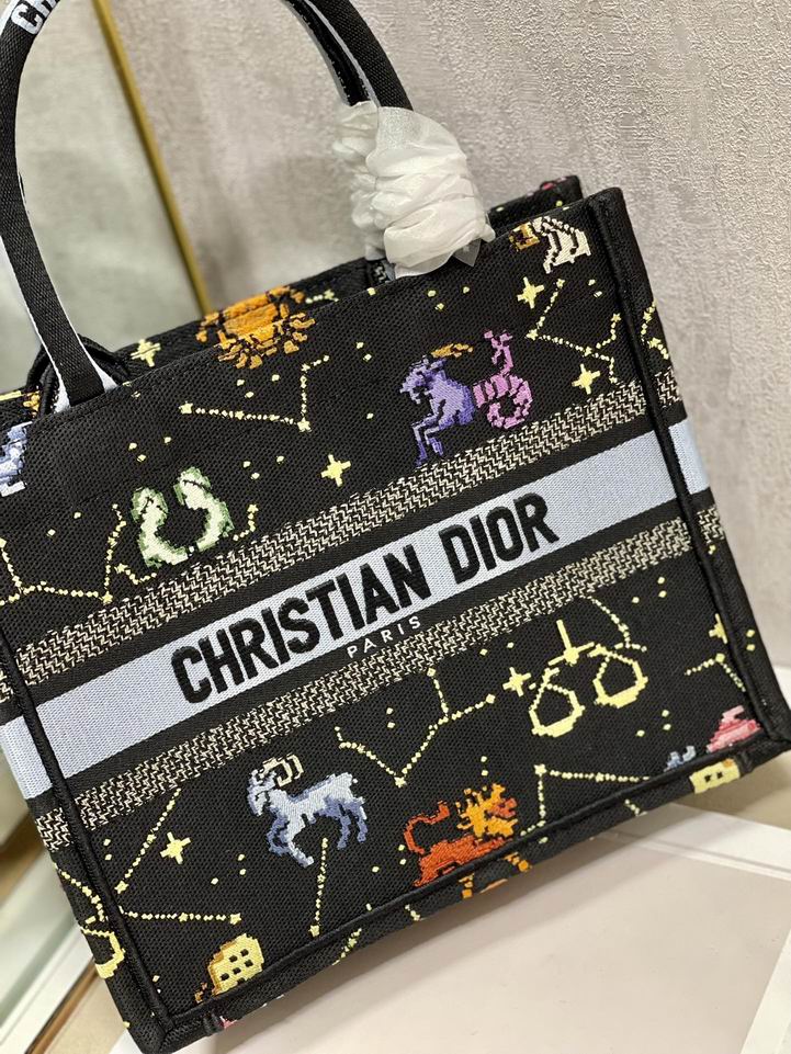 Dior mini book tote 1265  26.5x21x14cm wz