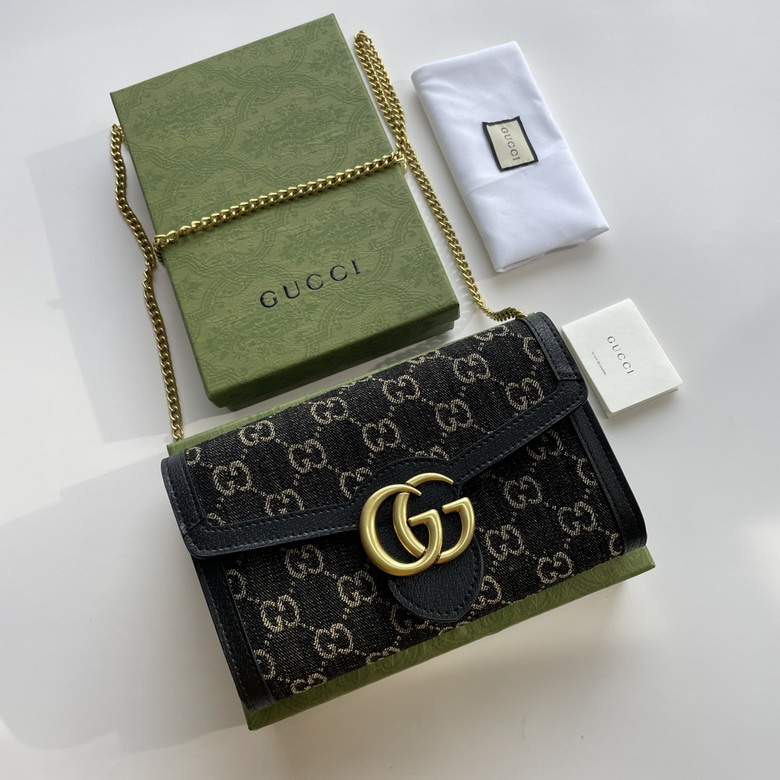 Gucci women Bags 401232 20X13.5X3cm DF