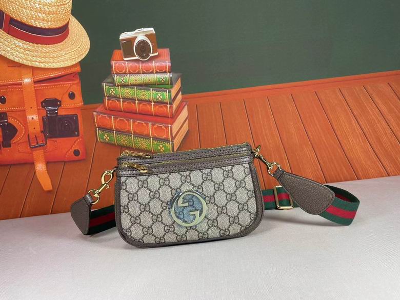 Gucci women Bags 724599 20X13X2.5cm DF