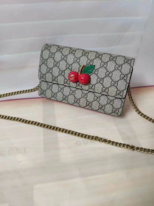 Gucci women Bags  481290 19.5X12.5X4.5cm DF