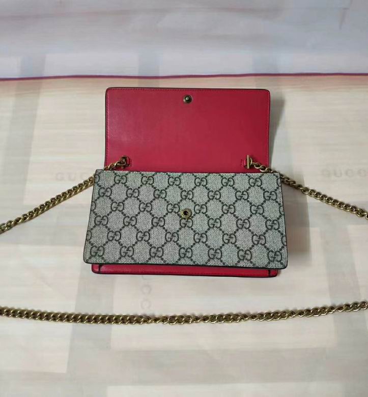 Gucci women Bags  481290 19.5X12.5X4.5cm DF