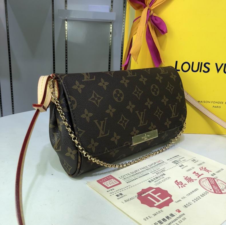 LV BAG Favorite M40717 S24x14x4 L28x17x4 cm