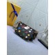 LV BAG Double Zip Pochette M46385 24X16X6cm