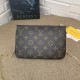 LV BAG Double Zip Pochette M69203 20X12.5X4cm