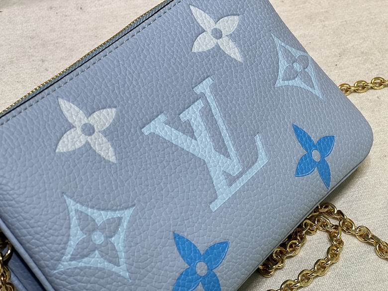 LV BAG Double Zip Pochette M69203-9 20X12.5X3cm