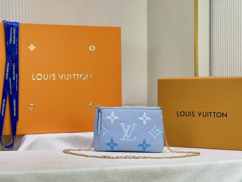 LV BAG Double Zip Pochette M69203-9 20X12.5X3cm