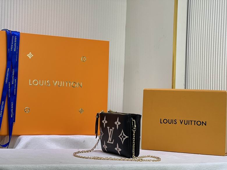 LV BAG Double Zip Pochette M69203-9 20X12.5X3cm