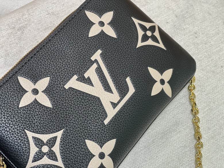 LV BAG Double Zip Pochette M69203-9 20X12.5X3cm